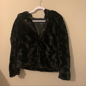 NWOT Vero Moda Faux-fur Hooded Jacket - US Medium